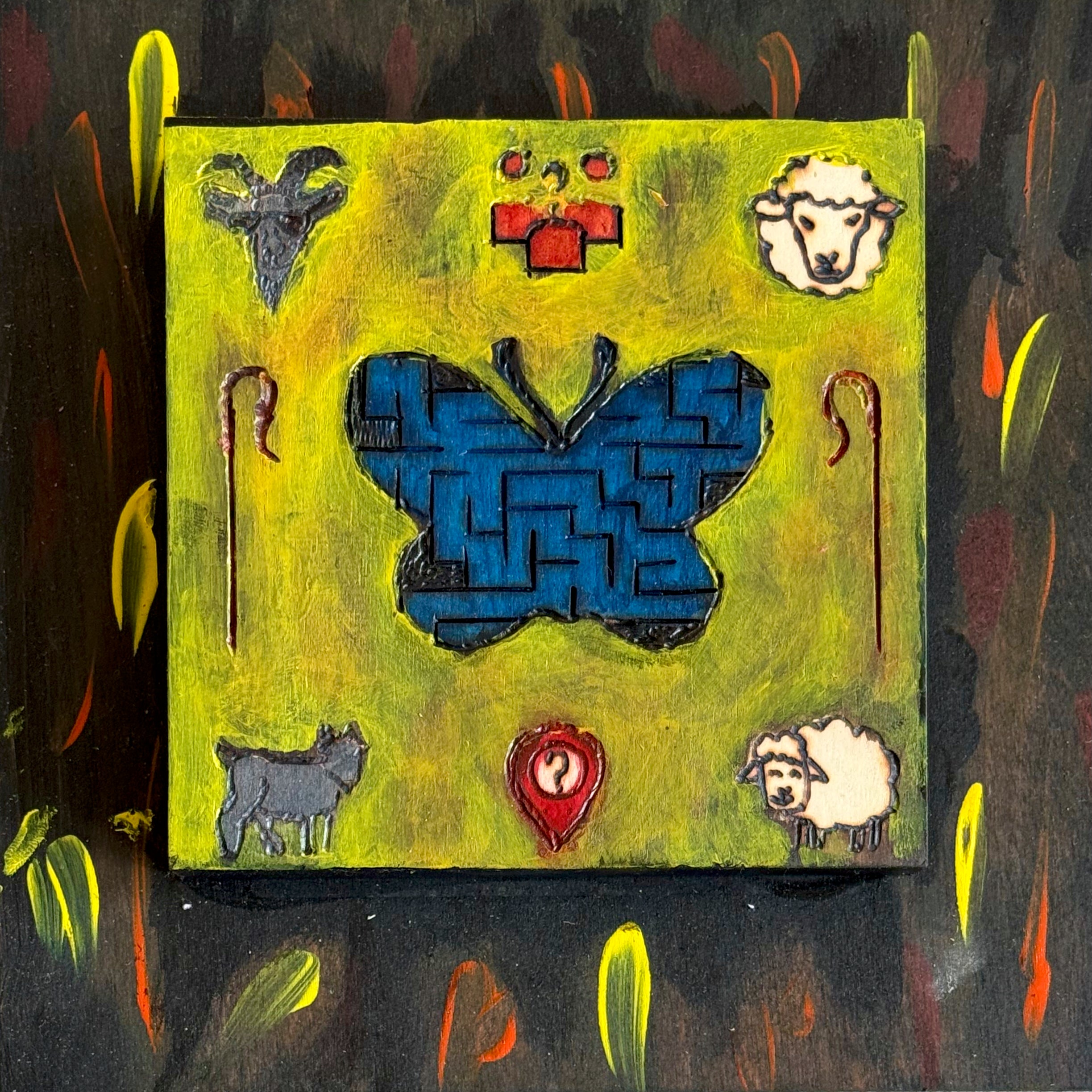 How does one shepherd a butterfly (amidst friends, foes, and flames)?